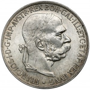 Rakúsko, František Jozef I., 5 korún 1900