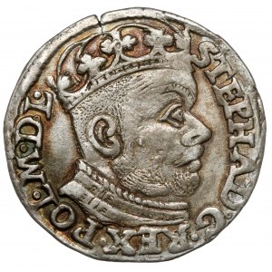 Stefan Batory, Trojak Olkusz 1584 ID - Initialen GH