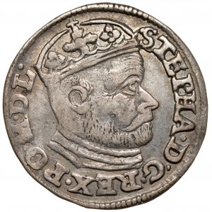 Stefan Batory, Trojak Olkusz 1585 NH - Howel