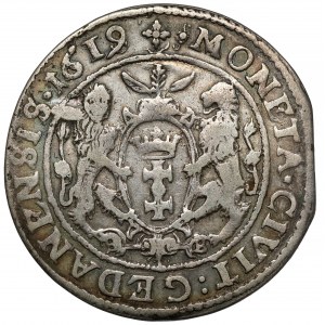 Sigismund III Vasa, Ort Gdansk 1619/8 SB