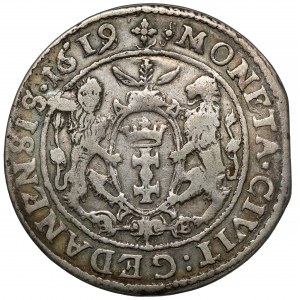 Sigismund III. Vasa, Ort Gdansk 1619/8 SB