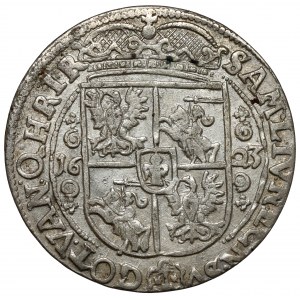 Zikmund III Vasa, Ort Bydgoszcz 1623 - PR (bez M) - RARE