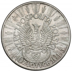 Strzelecki, Piłsudski 10 złotych 1934