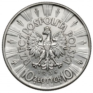 Piłsudski 10 złotych 1938