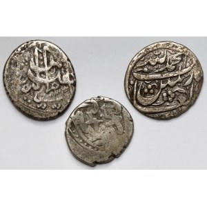 Islam, sada strieborných mincí (3ks)
