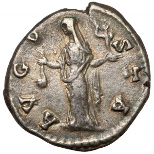 Faustina I. starší (138-141 n. l.) Posmrtný denár, Řím, po roce 141 n. l.