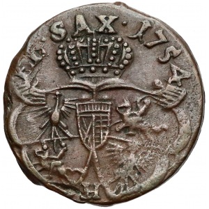 August III. Sachsen, Gubin Regal 1754 - Buchstabe H