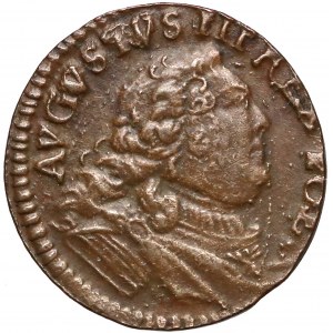 August III Sas, Gubin shellac 1751 - letter S - nice