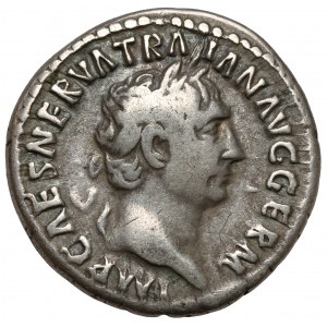 Trajan (98-117 n.e.) Denar, Rzym