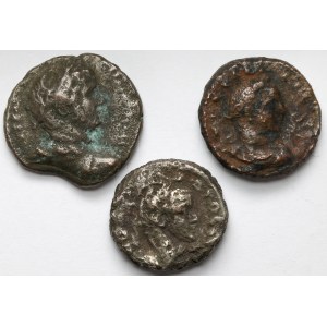 Cesarstwo Rzymskie, Zestaw tetradrachm (3szt)