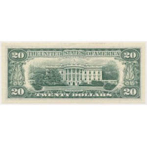 USA, 20 dolárov 1993