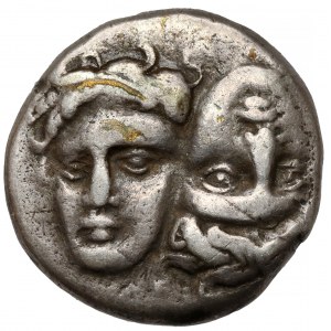 Řecko, Thrákie, Istros, Drachma (400-350 př. n. l.)