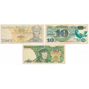 Solidarity, MIX banknote set (3pcs)