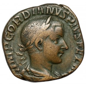 Gordian III (238-244 n. l.) Sesterc, Řím