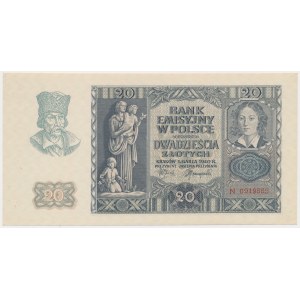 20 gold 1940 - N