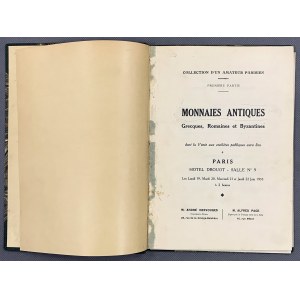 Auktionskatalog Hotel Drouot - antike Münzen