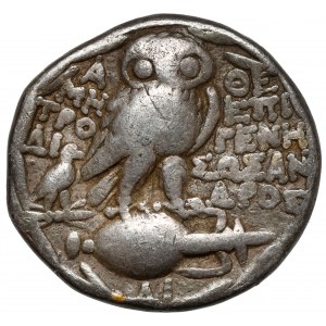 Grecja, Attyka, Ateny, Tetradrachma (II-I wiek n.e.)