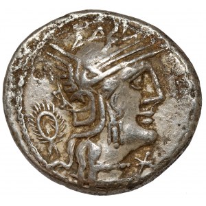 Roman Republic, L. Opimius (131 BC) Denarius