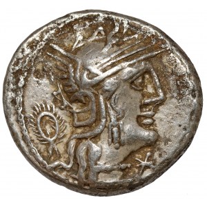 Republik, L. Opimius (131 v. Chr.) Denarius