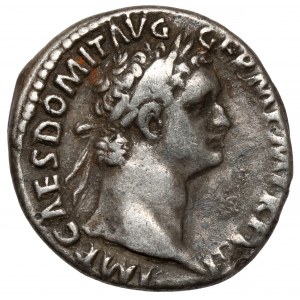 Domitian (81-96 n. Chr.) Denarius, Rom