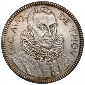 France, Medal 1861 - Jacques Auguste de Thou