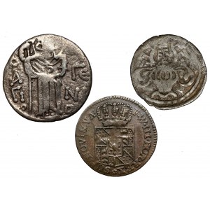 Európa, sada strieborných mincí (3 ks)