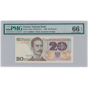 20 złotych 1982 - T