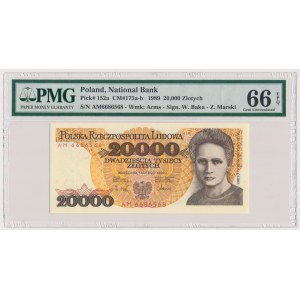 20.000 złotych 1989 - AM