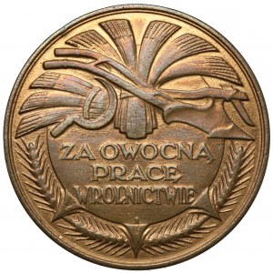Medal, Pomorska Izba Rolnicza 1926 (brąz)