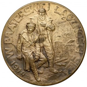 Medaille, Russen an polnische Brüder 1914 (⌀32mm)