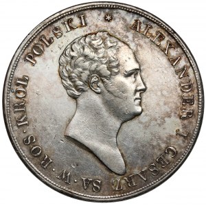 10 Polish zloty 1824 IB - very nice