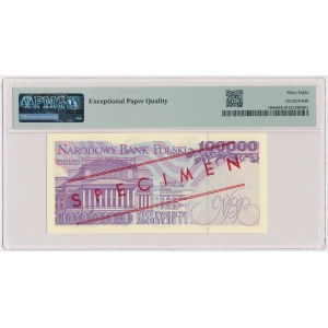 100.000 PLN 1993 - MODELL - A 0000000 - Nr.0430