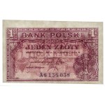 Londyn, 1 złoty 1939 - A