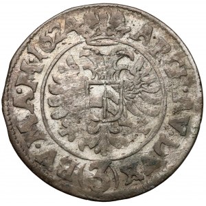 Rakúsko, Ferdinand II, 3 krajcars 1624, Praha