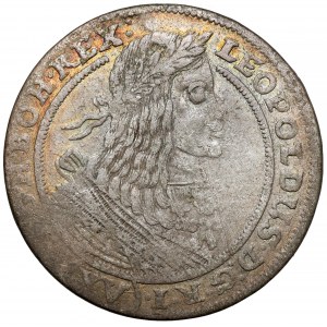 Śląsk, Leopold I, 15 krajcarów 1661 GH, Wrocław