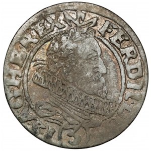 Slezsko, Ferdinand II, 3 krajcara 1632 HR, Wrocław