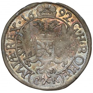 Austria, Leopold I, 3 krajcary 1692, Kuttenberg