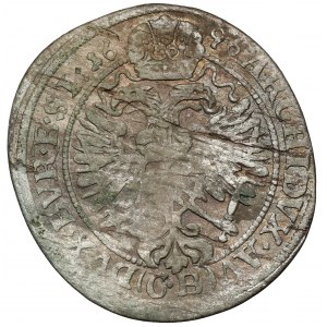 Schlesien, Leopold I., 3 krajcara 1696 CB, Brzeg