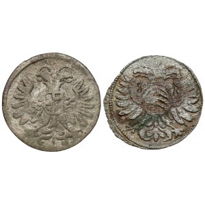 Śląsk, Greszel 1624-1695 - zestaw (2szt)