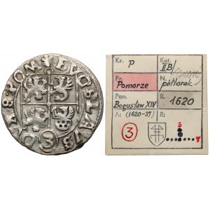 Pomerania, Boguslaw XIV, Półtorak 1620, Darłowo - ex. Kalkowski