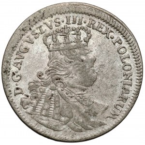 August III Sas, Szóstak Lipsk 1754 EC