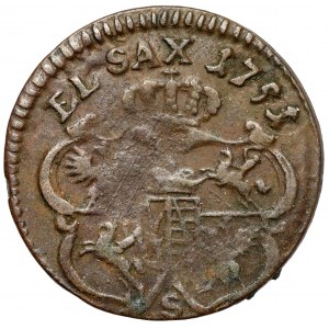 August III. Sachsen, Gubin Regal 1751 - Buchstabe S
