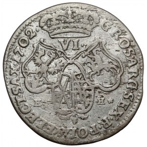 Augustus II. der Starke, Leipzig Sechster, 1702 EPH