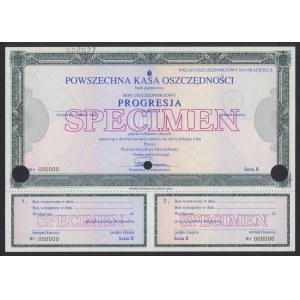 PKO Savings Voucher PROGRESSION, SPECIMEN