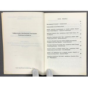 Antické peníze - stav a perspektivy polského výzkumu. Materiály z konference 1982