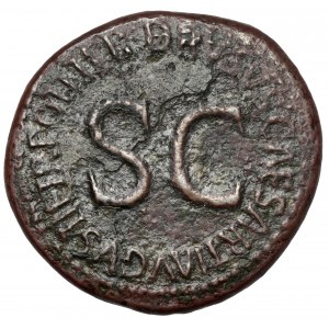 Tiberius (14-37 AD) Dupondius, Rome - PIETAS