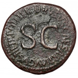 Tiberius (14-37 n. l.) Dupondius, Řím - PIETAS