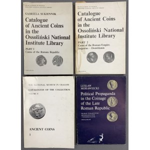 Katalogi monet (antyczne monety) - 4 sztuki