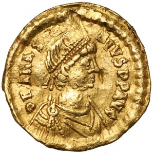 Byzanz, Anastasius I. (491-518 n. Chr.) Tremissis, Konstantinopel