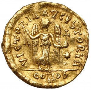 Bizancjum, Anastazjusz I (491-518 n.e.) Tremissis, Konstantynopol